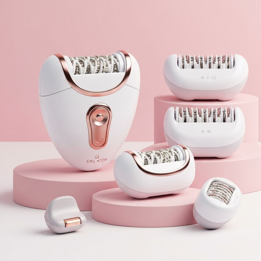 Braun Silk-epil 9 epilator with multiple attachments